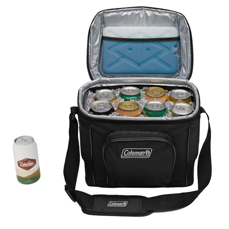 Coleman Chiller 16Can SoftSided Portable Cooler  Black