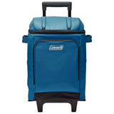 Coleman CHILLER 42Can SoftSided Portable Cooler wWheels  Deep Ocean