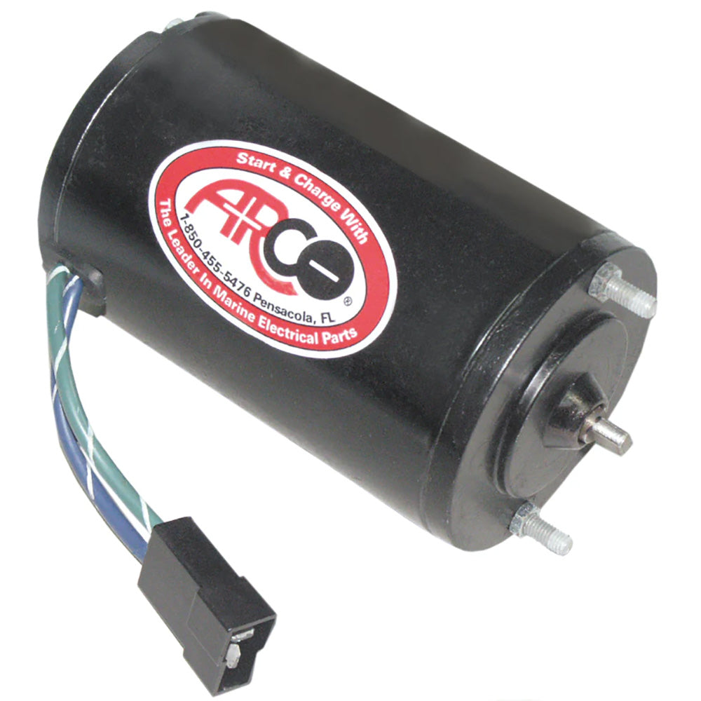 ARCO Marine Original Equipment Quality Replacement Tilt Trim Motor fLate Model Volvo Penta wOildyne Pump  2 Wire