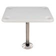 Springfield 16 x 28 Rectangle Table Package  White ThreadLock