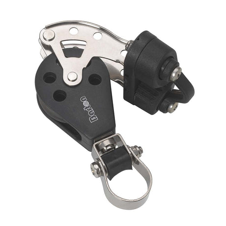 Barton Marine Size 3 Stanchion Lead Block  Single wBecket  Cam Cleat