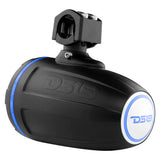 DS18 HYDRO 175 Driver Wakeboard Pod Tower Speaker wIntegrated RGB LED Lights  Black  900W