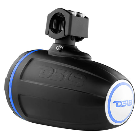 DS18 HYDRO 175 Driver Wakeboard Pod Tower Speaker wIntegrated RGB LED Lights  Black  900W