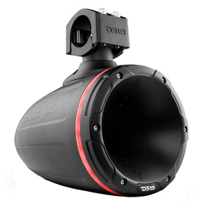 DS18 HYDRO 175 Driver Wakeboard Pod Tower Speaker wIntegrated RGB LED Lights  Black  900W
