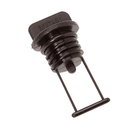 Barton Marine Drain Plug  Black 15mm 1932