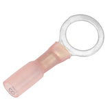 Pacer 2218 AWG Heat Shrink Ring Terminal  38 Stud Size  100 Pack