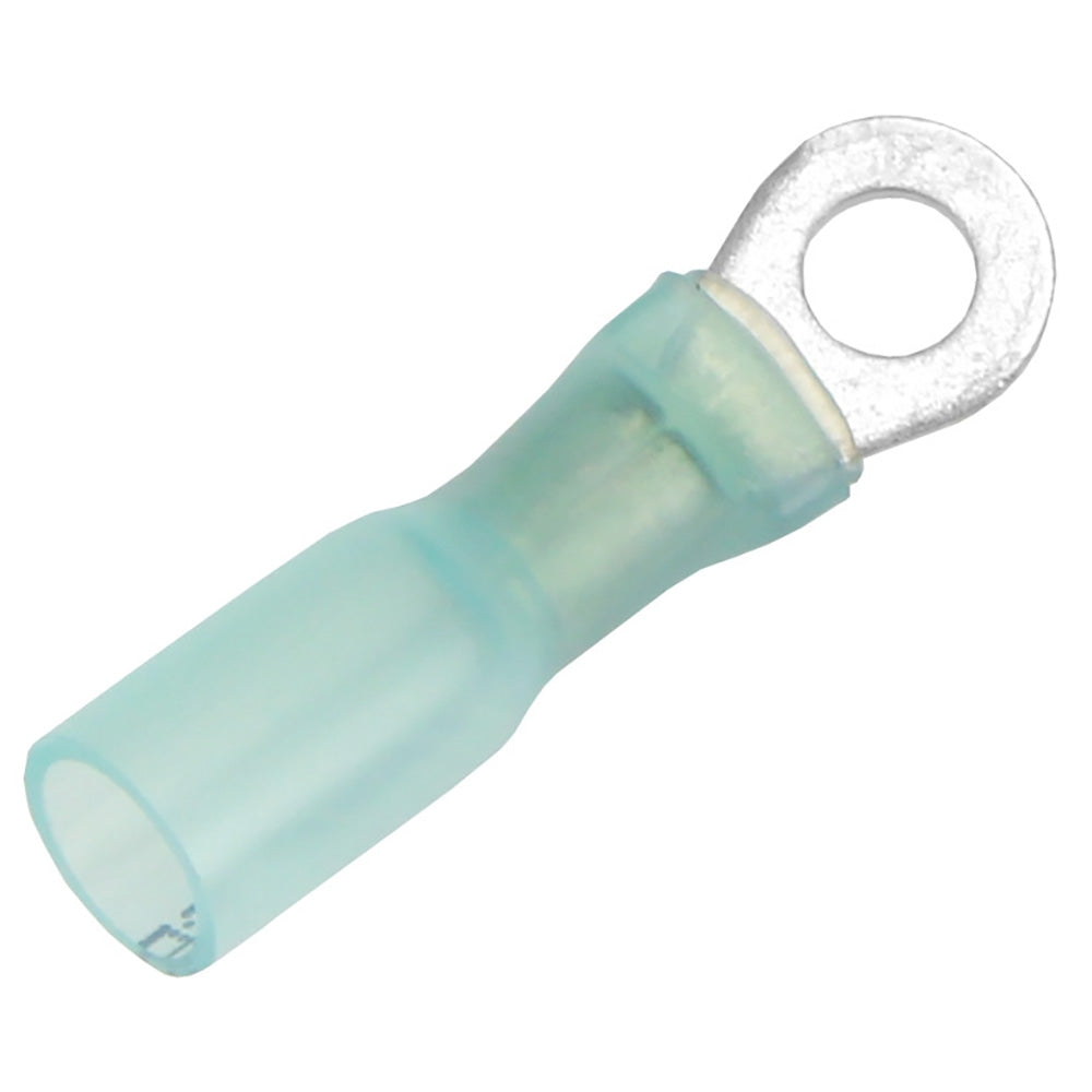 Pacer 1614 AWG Heat Shrink Ring Terminal  8 Stud Size  100 Pack