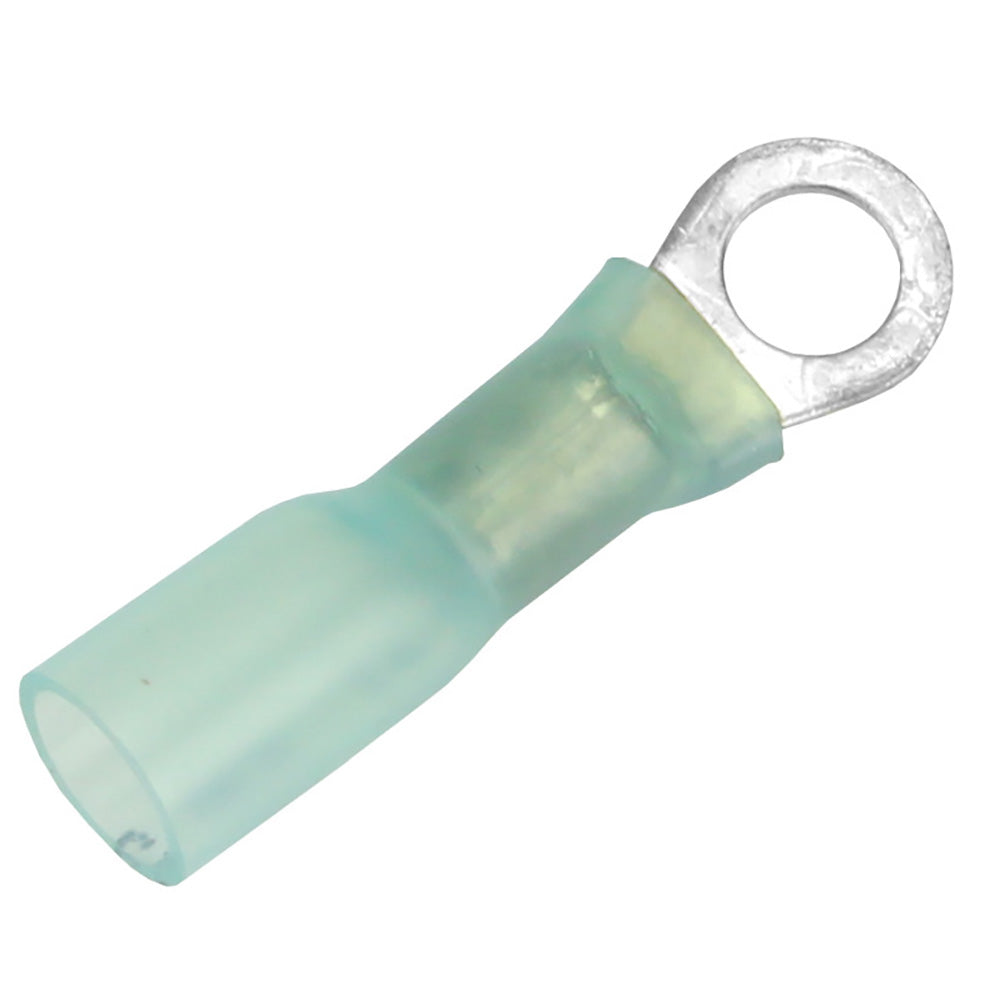 Pacer 1614 AWG Heat Shrink Ring Terminal  10 Stud Size  3 Pack