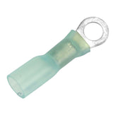 Pacer 1614 AWG Heat Shrink Ring Terminal  10 Stud Size  25 Pack