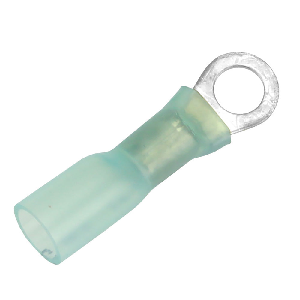 Pacer 1614 AWG Heat Shrink Ring Terminal  10 Stud Size  100 Pack