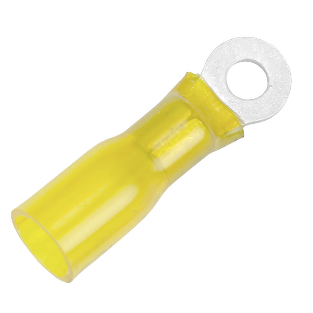 Pacer 1210 AWG Heat Shrink Ring Terminal  10 Stud Size  100 Pack