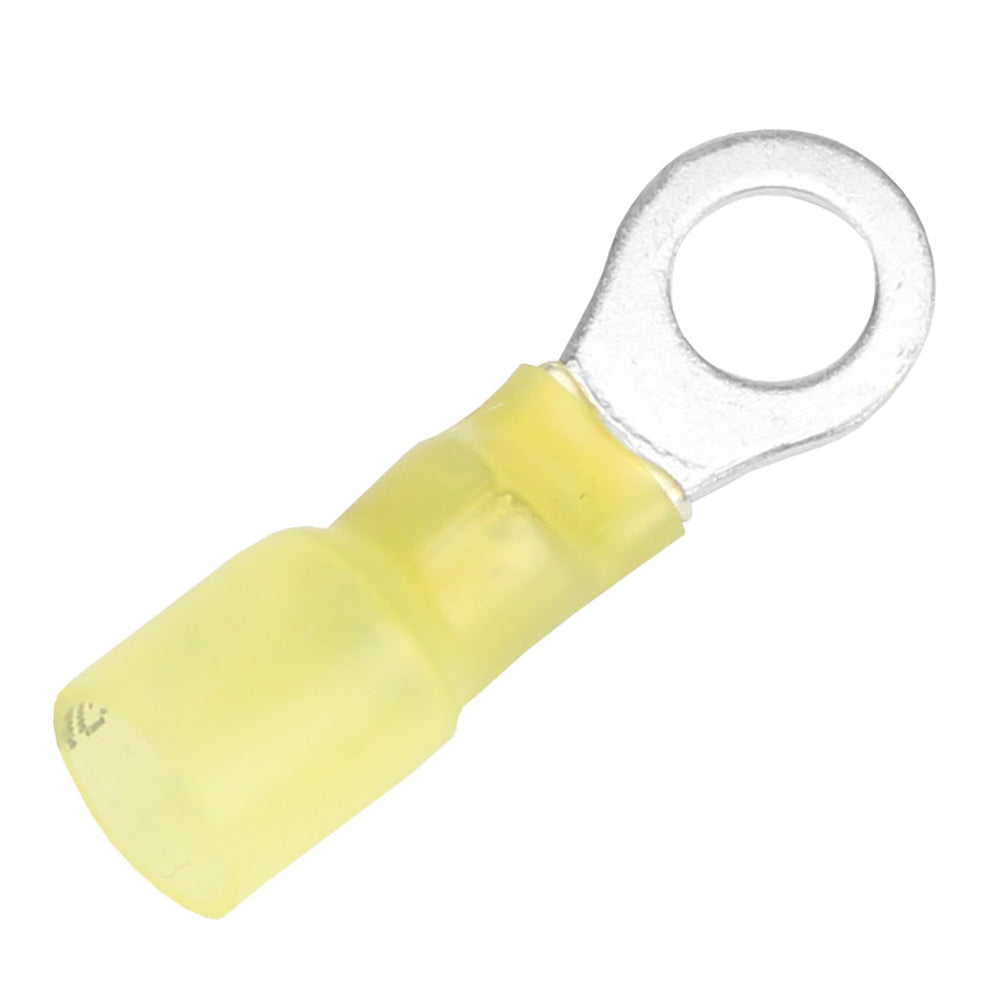 Pacer 1210 AWG Heat Shrink Ring Terminal  14 Stud Size  100 Pack