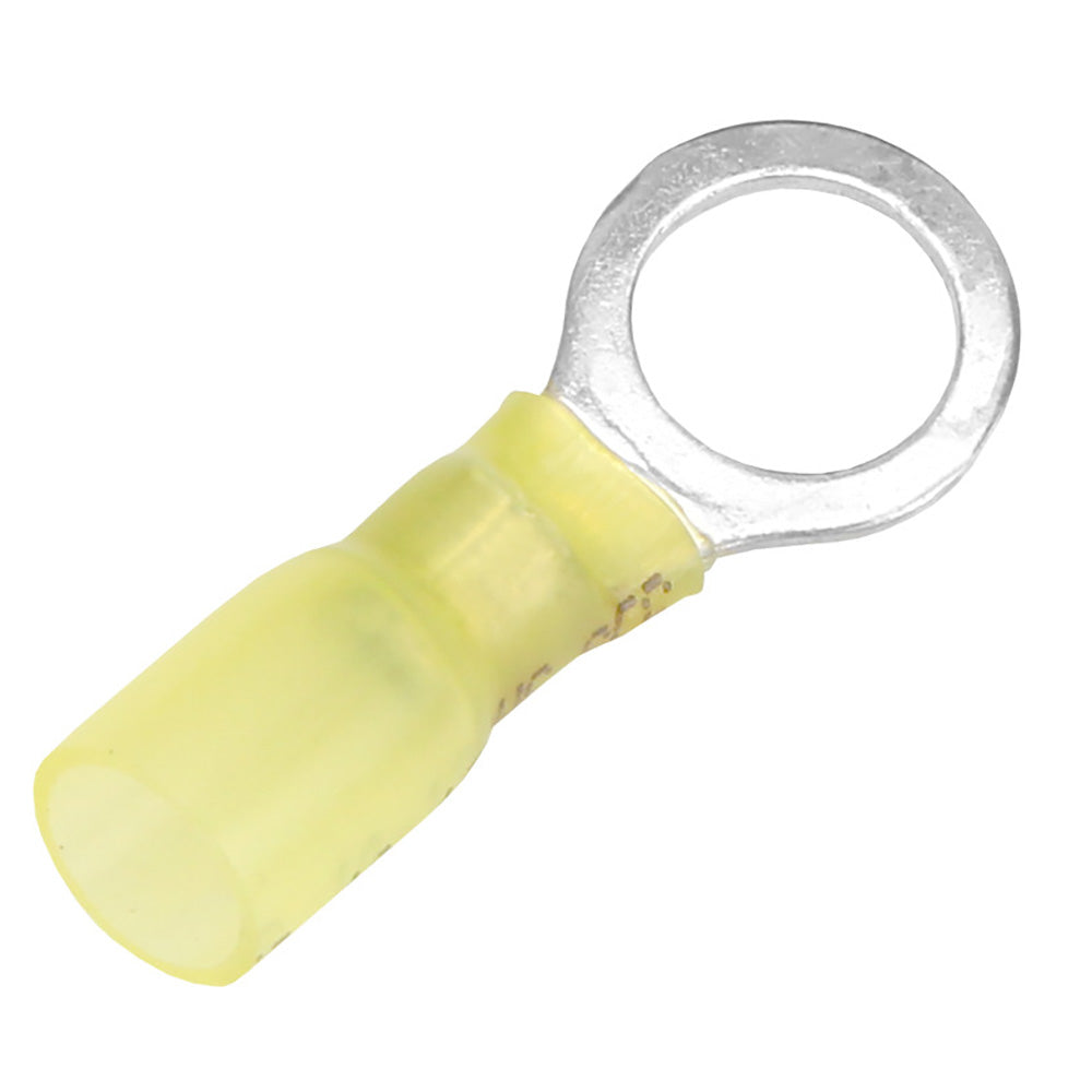 Pacer 1210 AWG Heat Shrink Ring Terminal  38 Stud Size  25 Pack