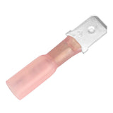 Pacer 2218 AWG Heat Shrink Male Disconnect  100 Pack