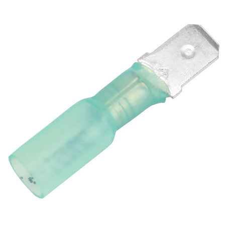 Pacer 1614 AWG Heat Shrink Male Disconnect  100 Pack