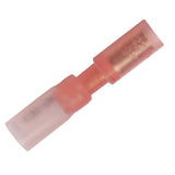 Pacer 2218 AWG Heat Shrink Female Bullet Terminal  25 Pack
