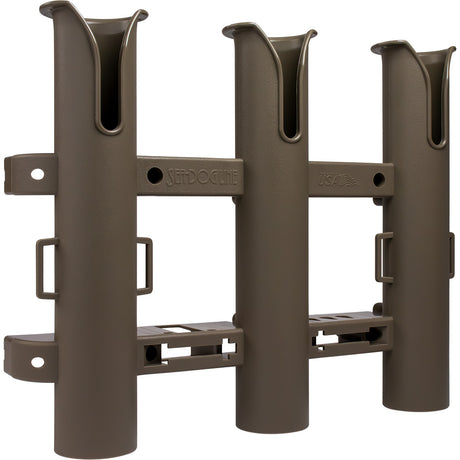 SeaDog Triple Threat Three Pole Rod Holder  Flat Dark Earth
