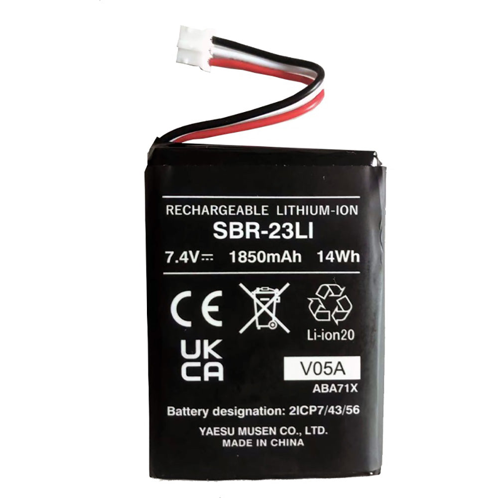Standard Horizon SBR23LI LiIon Battery Pack fHX210  HX40