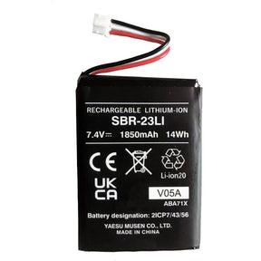 Standard Horizon SBR23LI LiIon Battery Pack fHX210  HX40