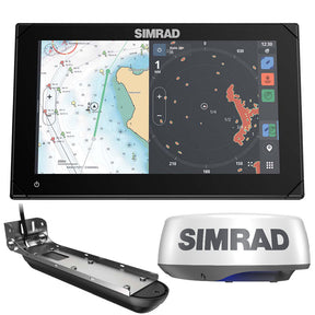 Simrad NSX 3009 Radar Bundle  HALO20 Radar Dome  Active Imaging 3in1 Transducer
