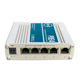 Iris Four Channel Uplink Power Over Ethernet Switch  IEEE8023af  3at Compliant  930VDC Input  48VDC Output