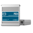 Iris Four Channel Uplink Power Over Ethernet Switch  IEEE8023af  3at Compliant  930VDC Input  48VDC Output