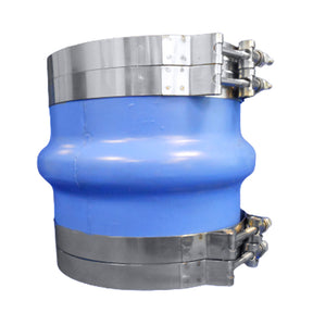 Trident Marine 6 ID Blue Silicone Molded Wet Exhaust Hump w4 TBolt Clamp
