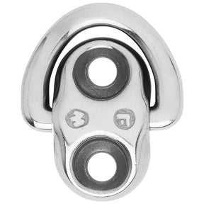 Wichard Folding Pad Eye  6mm Diameter 1564  2 Fixed Holes