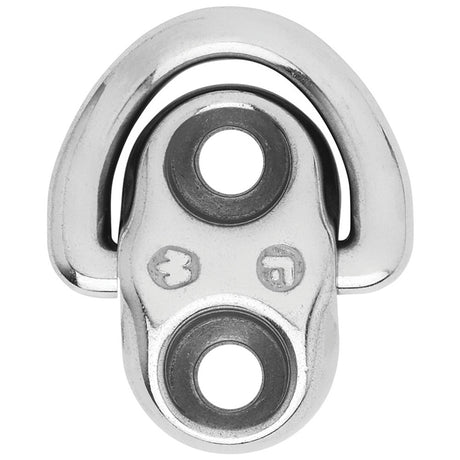 Wichard Folding Pad Eye  6mm Diameter 1564  2 Fixed Holes