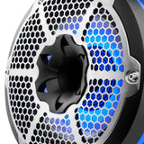 DS18 HYDRO 10 Neodymium Marine Towers wBuiltIn Passive Radiator 1 Driver  RGB LED Lights  900W  Black