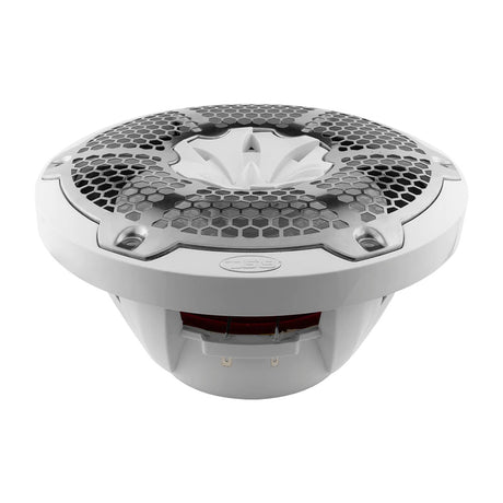 DS18 HYDRO 10 2Way Speakers wBullet Tweeter  Integrated RGB LED Lights  White