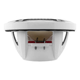 DS18 HYDRO 10 2Way Speakers wBullet Tweeter  Integrated RGB LED Lights  White