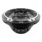 DS18 HYDRO 10 2Way Speakers wBullet Tweeter  Integrated RGB LED Lights  Carbon Fiber