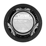 DS18 HYDRO 10 2Way Speakers wBullet Tweeter  Integrated RGB LED Lights  Carbon Fiber