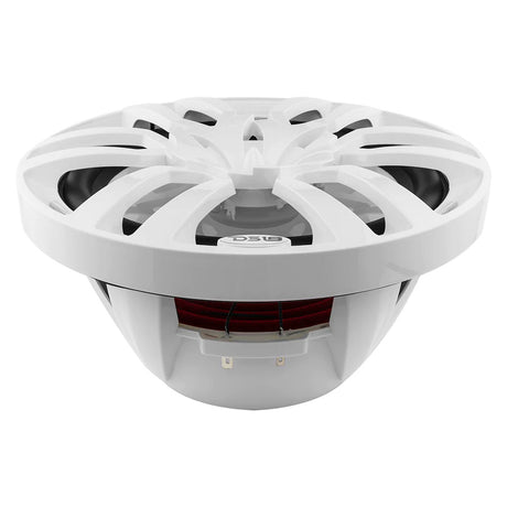 DS18 HYDRO 10 2Way Marine Speakers wBullet Tweeters  Integrated RGB LED Lights  White