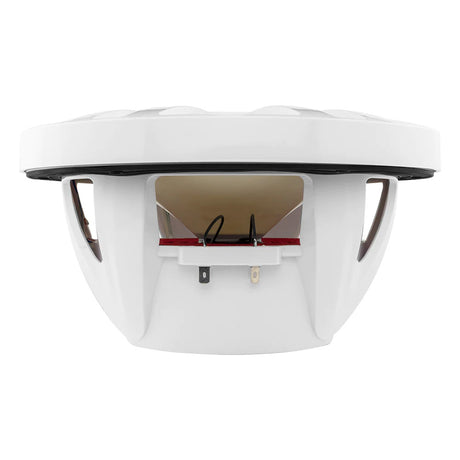 DS18 HYDRO 10 2Way Marine Speakers wBullet Tweeters  Integrated RGB LED Lights  White