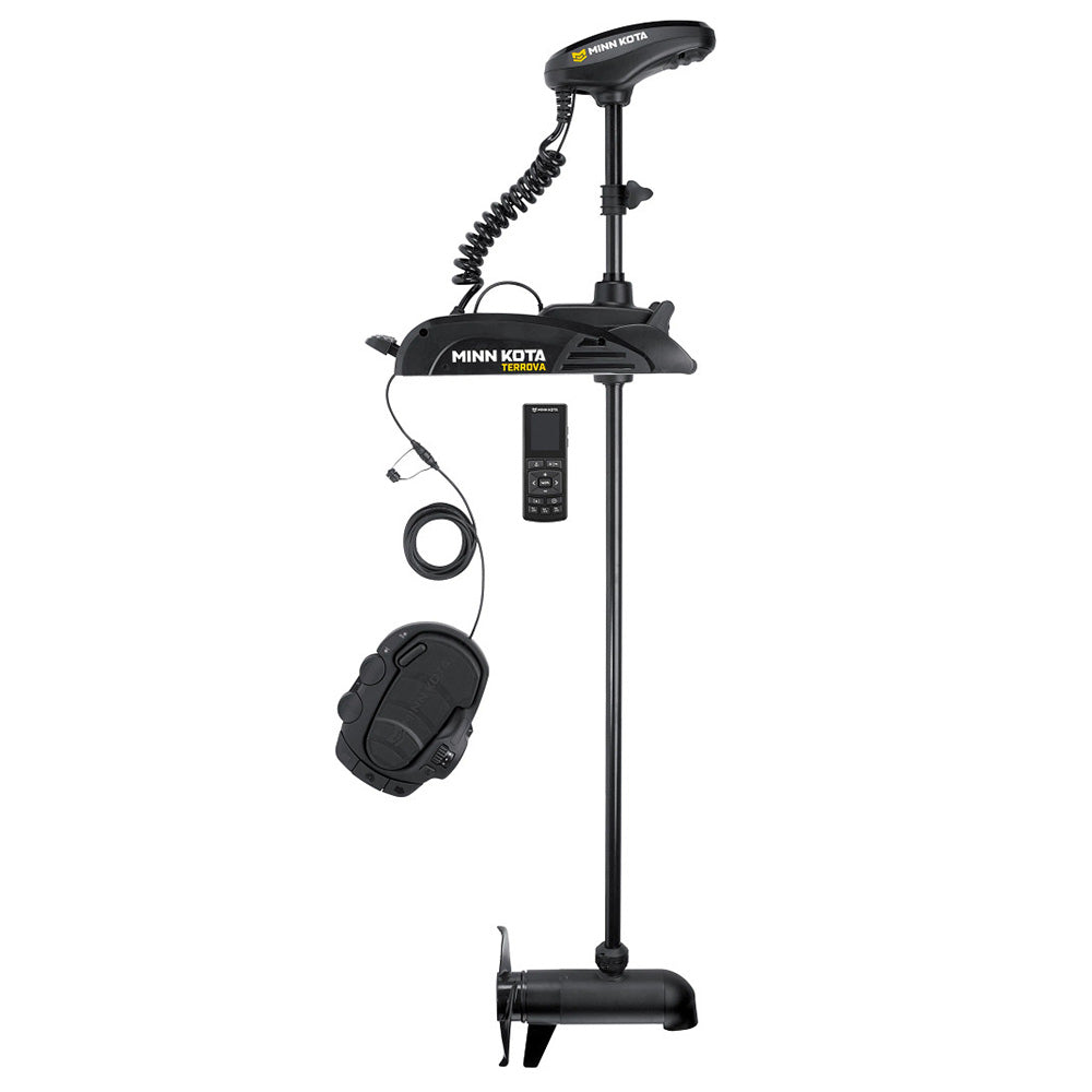 Minn Kota Terrova 80 Trolling Motor wWireless Remote  Dual Spectrum CHIRP  24V  80LB  60
