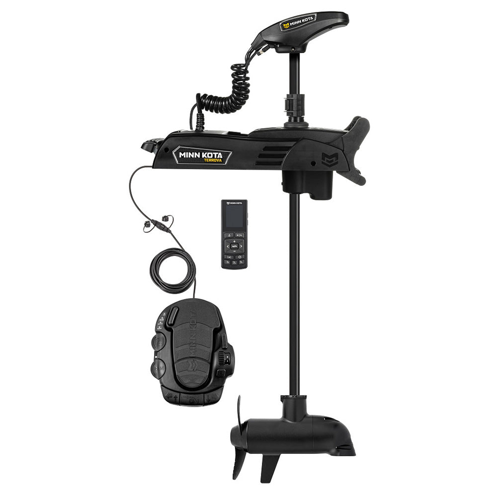Minn Kota Terrova QUEST 90115 Trolling Motor wWireless Remote  Dual Spectrum CHIRP  2436V  90115LBS  45
